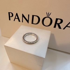 Pandora Radiant Hearts Ring-size 48/US 4.5